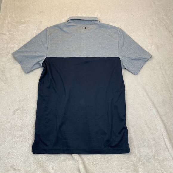 NWT Travis Mathew Mens Polo Shirt Medium The Rudds 2.0 Short Sleeve Stretch Gray - Picture 11 of 11